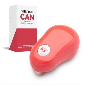 Kitchen Mama Electric Can Opener - Red